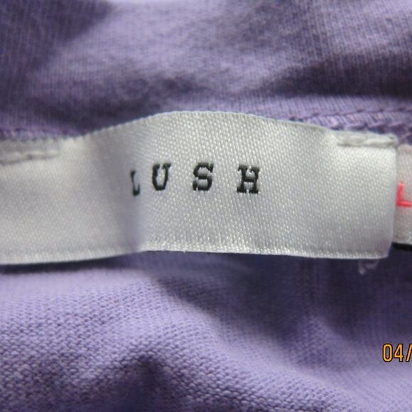 📦 Purple crop 💜 CURRENT MOOD tshirt Pre-owned - Picture 4 of 6